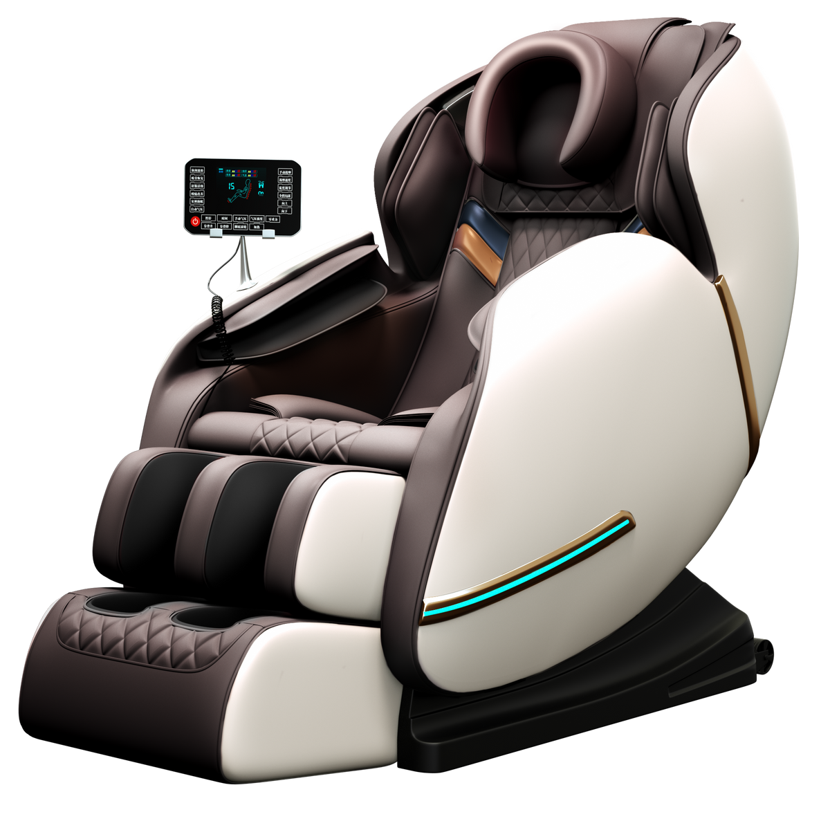 UPGO 4D Massage Chair, Zero Gravity Shiatsu with Stretching Function,