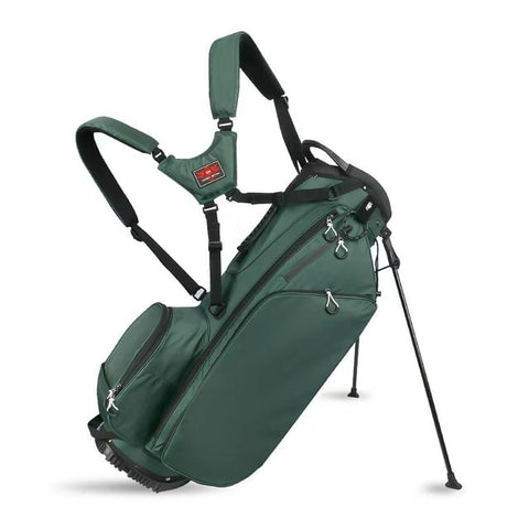 UPGO Golf Stand Bag, Lightweight Golf Club Bag with 4 Way Top Dividers, Rain Hood,Cooler Bag, 8 Pockets, Dual Shoulder Strap, Portable Golf Bag with Stand for Women Men 116