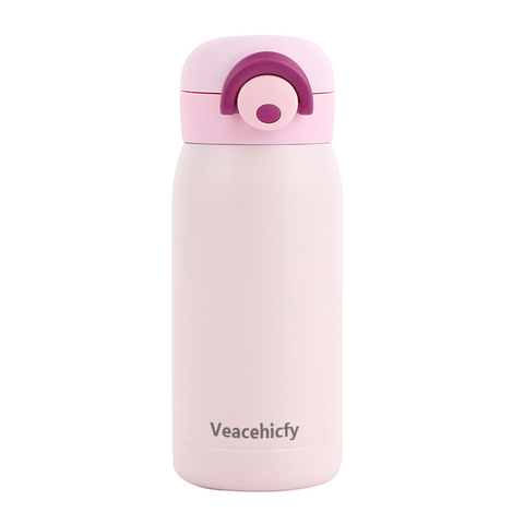 Veacehicfy Stainless Steel Kid Thermo Double Wall Vacuum Insulated Sport Water Bottle