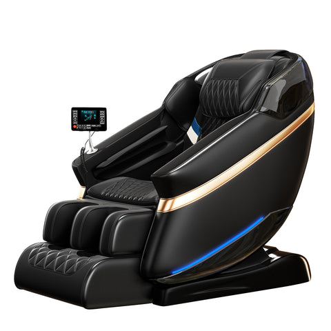 UPGO 4D Massage Chairs Full Body Recliner, Zero Gravity ShiatsuBluetooth Heat Foot Roller,Thai Massage