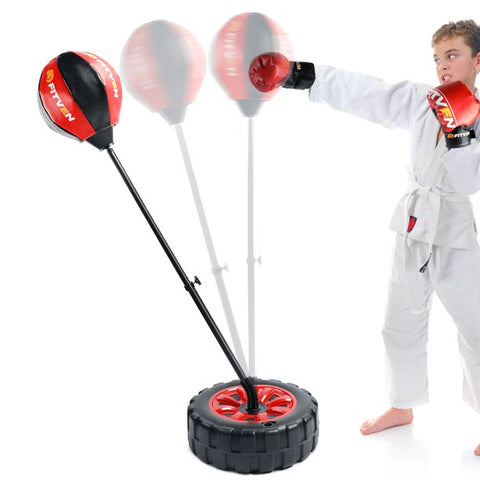 Punching Bag with Boxing Gloves for Ages 3-13 Kids