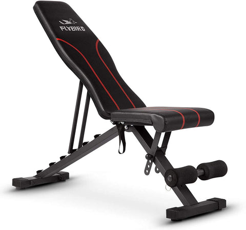 New FLYBIRD Adjustable Bench,Utility Weight Bench Workout bench