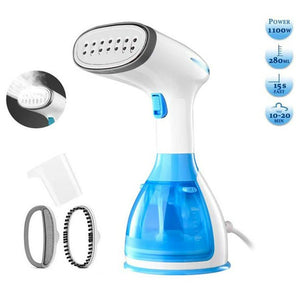 Alljoy Handheld Garment Steamer, Portable Fabric Steamer 280ml Big Removable Water Tank Vertical, Fast Heat-up Horizontal Steam Dual-Use Clothes Fabric Wrinkles Steamer for Travel Home